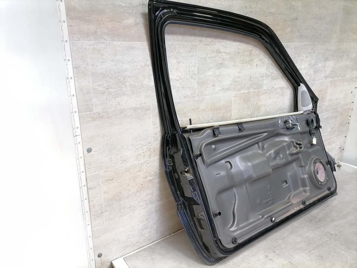 W Polo 6N2 original Tür links schwarz 3 Türer BJ00